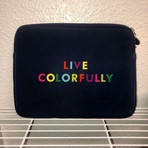 Kate Spade NY live colorfully tablet sleeve